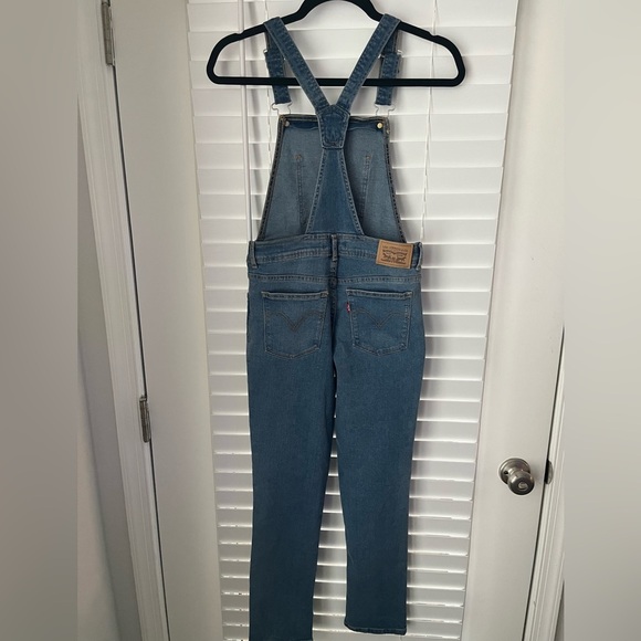 Levi’s Kids/Juniors Blue Denim Overalls - Picture 3 of 6